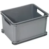 Curver 156012 Aufbewahrungsbox UNIBOX Classic S [15L], silber 1 St.