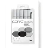 Copic Sketch Set Grautöne