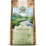 Wildes Land | Lamm und Lachs mit Kartoffeln und Wildkräutern | Classic Adult | 12 kg