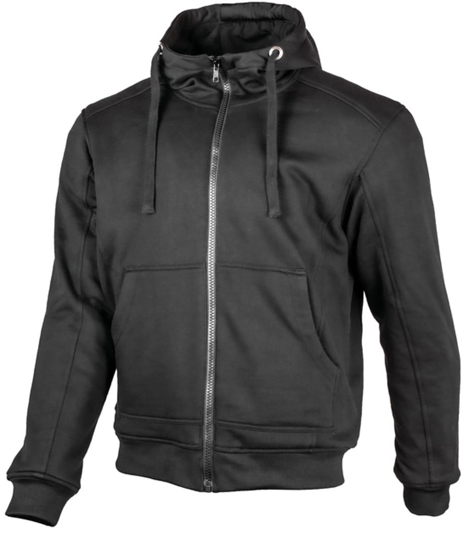 GMS Grizzly Motorcycle Hoodie, zwart, 6XL Voorman