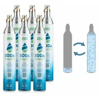 Tausch-Box CO2 Zylinder Kohlensäure 450g SODASMART T  inkl. Tausch