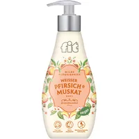 fit Flüssigseife 400 ml Handseife, vegan, mikroplastikfrei, naturbasierte Inhaltsstoffe - Weißer Pfirsich-Muskat