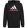 Adidas Kinder Kapuzensweat Essentials Two-Colored, BLACK/BRIRED, 152