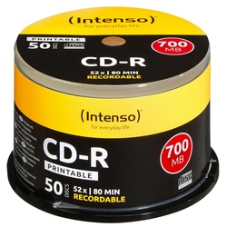 Intenso CD-R 52x Print 50er P. Spindel