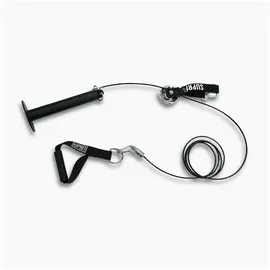 SF SUPRFIT Suprfit Clip & Go Pulley System Kraftstation Schwarz 3 m