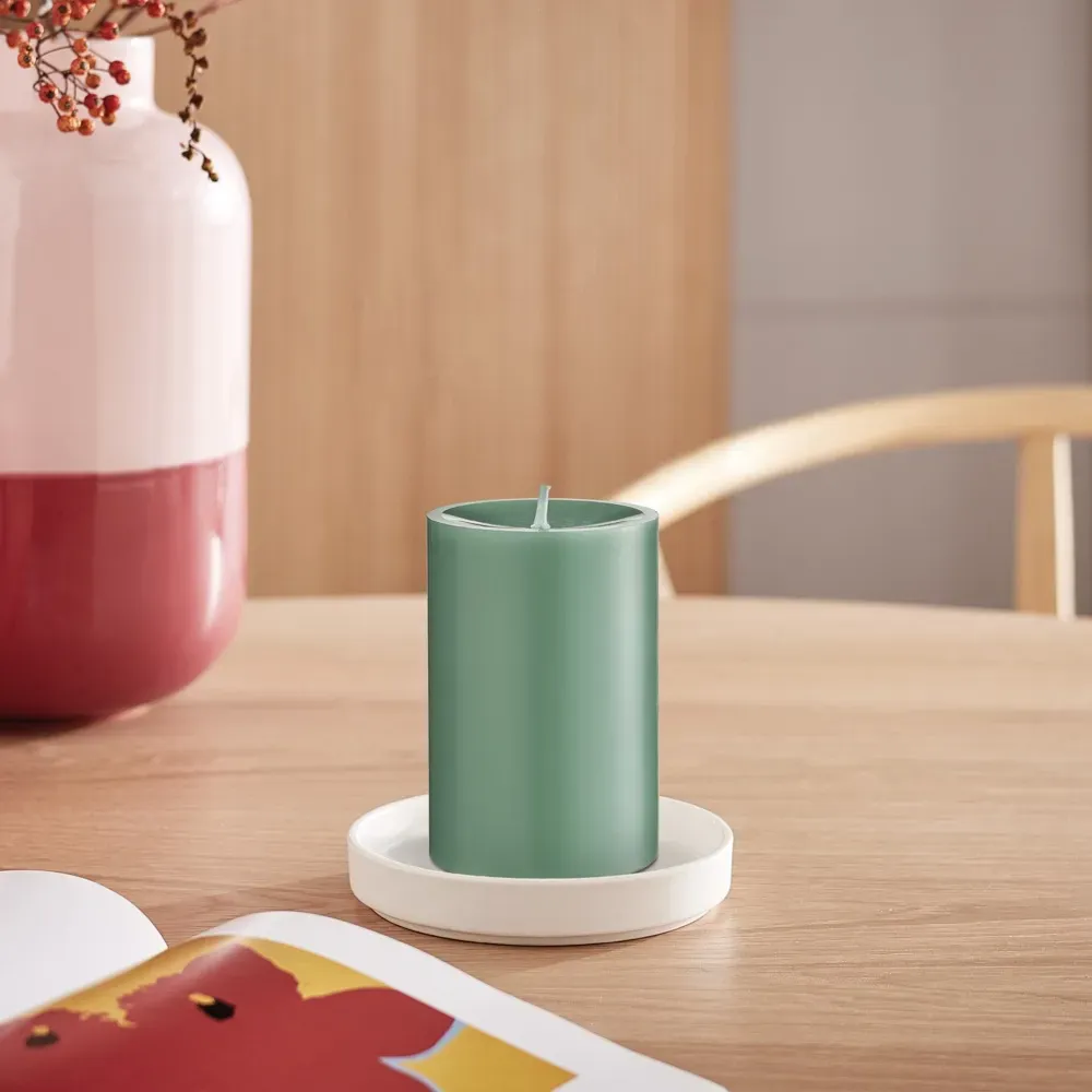 ENGELS ORIGINAL Stumpen - verschiedene Farben und Größen - Ø 8 H 12 cm / Linde