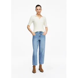 Comma, Barrel Leg Jeans blau 44