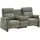 Home Affaire 3-Sitzer HOME AFFAIRE "Turin Sofa mit elektrischer Relaxfunktion, Breite 226 cm", turtle, B:226cm H:107cm T:97cm, 94% Polyester, 6% Nylon, Sofas, inkl. Tisch, USB & Steckdose, Federkern & pflegeleichtem Bezug