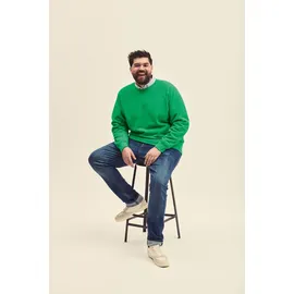 FRUIT OF THE LOOM Raglan Sweatshirt Heather Grey S