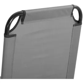 modfu Sonnenliege 188 x 56 x 28 cm Grau