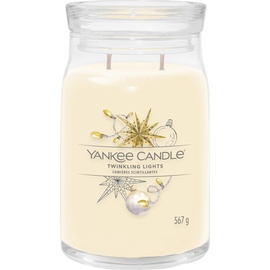 Yankee Candle Twinkling Lights Signature Jar Duftkerze 567 g