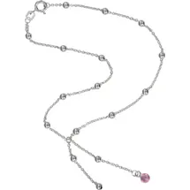 SilberDream Fußkette Silber 925 Sterling Silber ca. 25cm Kugeln | Gr.: onesize