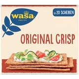 Wasa Knäckebrot Crisp Original, 18er Pack (18 x 200g)