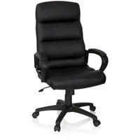 HJH Office Bürostuhl FUTURA 100 Kunstleder Schwarz