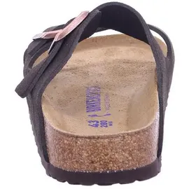 Birkenstock Arizona Mocca Weichbettung Veloursleder Schmal Unisex - Braun 40