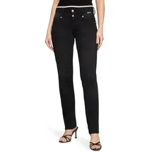 Betty Barclay Boyfriend-Hose mit Nieten in Black denim, | Gr.: 42