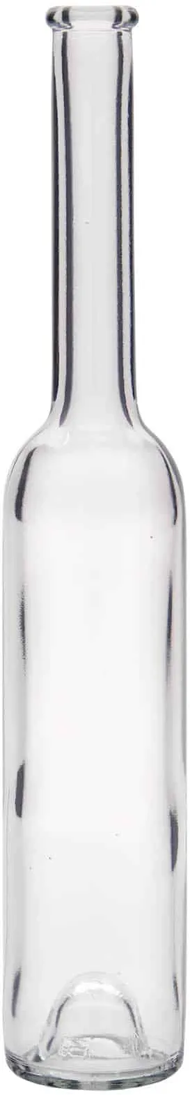 100 ml Bottiglia di vetro 'Platina', imboccatura: fascetta