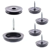 Wagner Bodengleiter 16792499 Ø 20 mm Schwarz/Grau