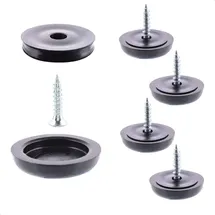 Wagner Bodengleiter 16792499 Ø 20 mm Schwarz/Grau
