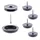 Wagner Bodengleiter 16792499 Ø 20 mm Schwarz/Grau