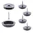 Wagner Bodengleiter 16792499 Ø 20 mm Schwarz/Grau