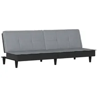 VidaXL Schlafsofa Hellgrau Stoff