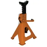 PEREL Wagenheber Perel Set mit höhenverstellbaren Unterstellböcken, 2er Pack, max. Hubh, 1-tlg. orange