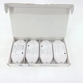 Meross Schalter Universal WiFi Switch Fernbedienung Sprachsteuerung mit Alexa, Google Assistant und SmartThings, DIY Smart Home elektrische Haushaltsgeräte, 2500 W, 4 Stücke
