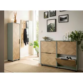Schildmeyer Piazza 59,8 x 85,7 x 19,5 cm Pistazie / Eiche