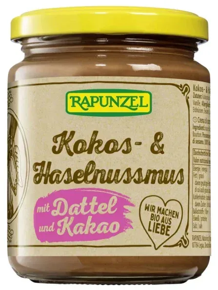 Rapunzel Kakao & Haselnussmus mit Dattel bio
