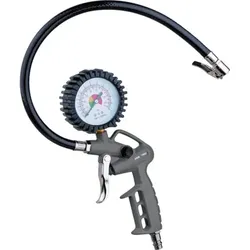 Reifenfüller Luftdruckprüfer PSI 30cm Schlauch