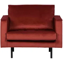 Sessel Rodeo Samt, Rot