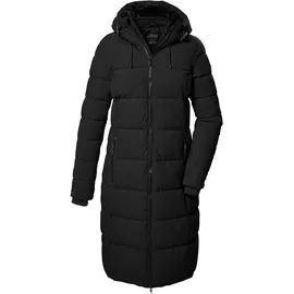KILLTEC Wintermantel KOW 56 QLTD mit Kapuze für Damen Farbe:Schwarz, Größe:40 - schwarz 40