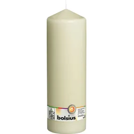 Bolsius Stumpenkerze 30 cm elfenbein