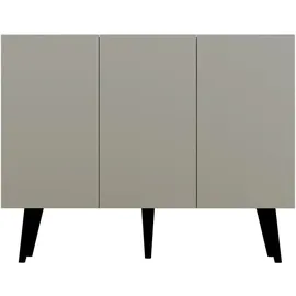petits-meubles Sideboard 120 x 95,5 x 40 cm Grau