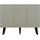 petits-meubles Sideboard 120 x 95,5 x 40 cm Grau