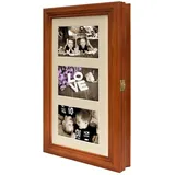 Cer-Plast Holz-Schlüsselschrank, Schlüsselregal Hängeschrank, Schlüsselaufbewahrung Wandorganizer, Schlüsselschrank Vintage-Look, Schlüsselkasten aus Holz