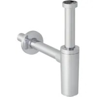 Geberit Tauchrohrgeruchsverschluss für Waschbecken, Abgang horizontal, d40, - chrom