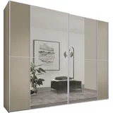 STAUD Schwebetürenschrank Sonett 220 249 x 222 x 68 cm Beige