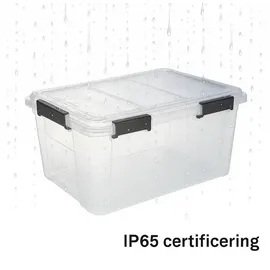 5five simply smart 5five - 18l "protect+" plastikdose mit clip