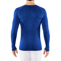 Falke Herren Warm Tight Fit M L/S SH Baselayer-Shirt, Blau cobalt 6712), S