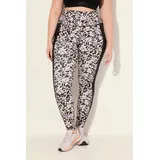 Ulla Popken Leggings Sport-Leggings schwarz 54-56