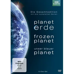 Planet Erde/Frozen Planet/Unser blauer Planet - Die Gesamtedition [12 DVDs] (Neu differenzbesteuert)