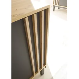 Bega Consult Lowboard Volano in Schwarz/Eiche Artisan