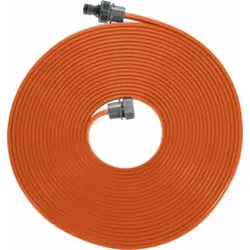 GARDENA Schlauch-Regner, orange, komplett mit Armaturen, Länge 15 m