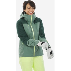 Skijacke Damen - 500 grün, grün, XS