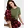 hugo underwear Pyjama-Shirt Unifarben Schwarz XL