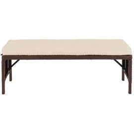 Proregal Sitzbank 35 x 112 x 30 cm Braun