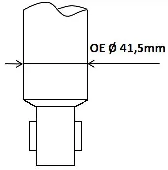 KYB Stoßdämpfer 3440229 Hinterachse für Ford VW