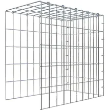 Gabiona C-Ring-Gabione-Anbaukorb Typ 4 50 x 50 x 30 cm Maschenw 5 x 10 cm